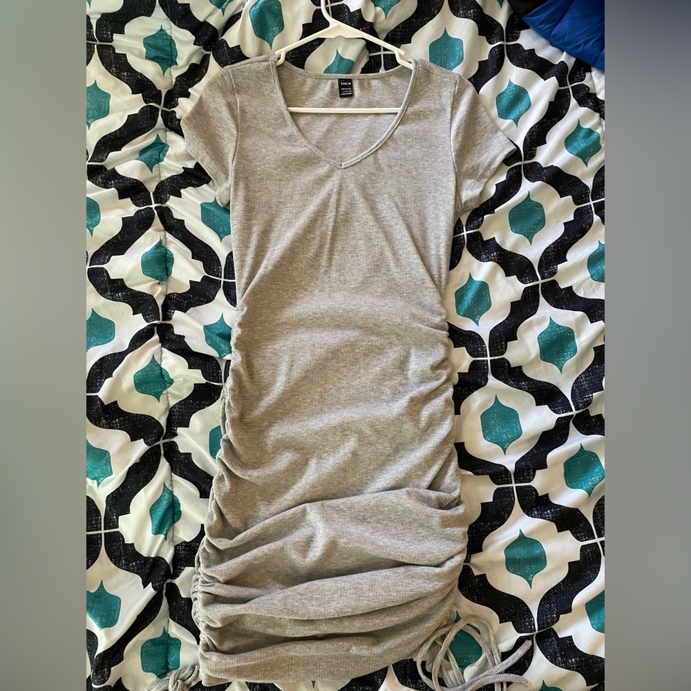 Ruched shein Dress